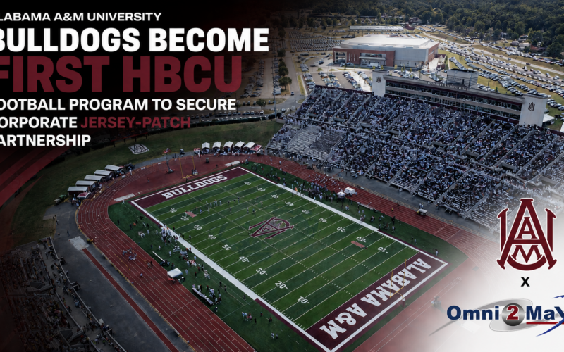 Alabama A&M Becomes the First HBCU Football Program to Land a Jersey-Patch Sponsor