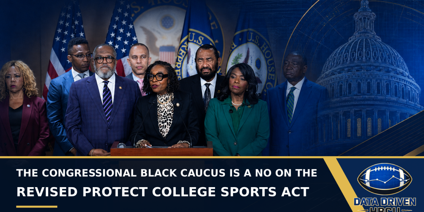 The Congressional Black Caucus Is a No on the Revised Protect College Sports Act