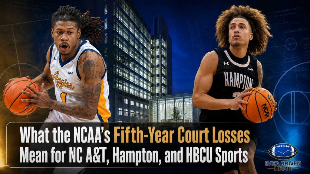 What the NCAA’s Fifth-Year Court Losses Mean for NC A&T, Hampton, and HBCU Sports