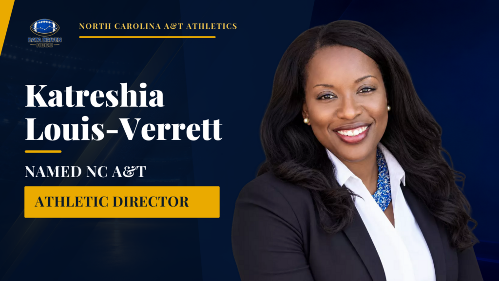 North Carolina A&T Names Katreshia Louis-Verrett Its New Athletics Director