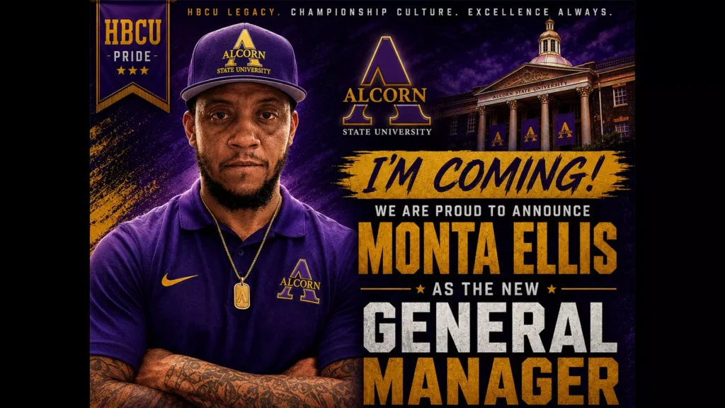 Monta Ellis Is Alcorn State’s New Men’s Basketball General Manager
