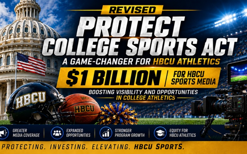The Revised Protect College Sports Act Puts $1 Billion on the Table for HBCU Sports Media
