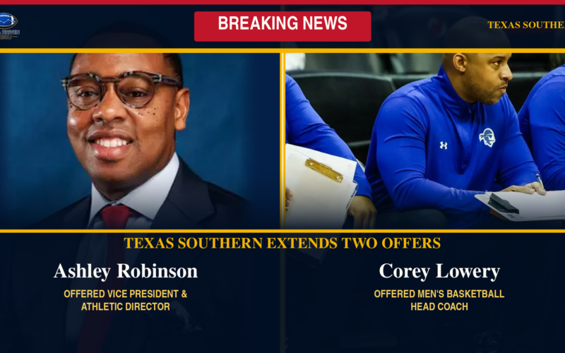 Texas Southern Names Ashley Robinson Athletics Director, Corey Lowery Men’s Basketball Coach